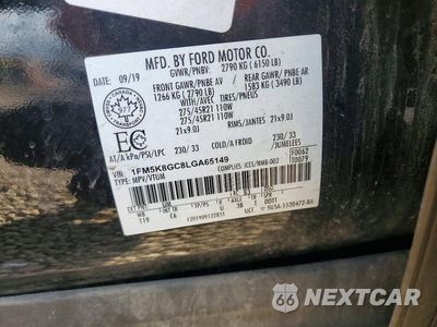 Zdjęcie 13 z 13 samochodu: 2020 FORD EXPLORER ST VIN:1FM5K8GC8LGA65149 - miniatura
