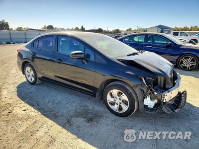 Czwarte zdjęcie samochodu z boku: 2015 HONDA CIVIC LX VIN:19XFB2F58FE278776 - miniatura