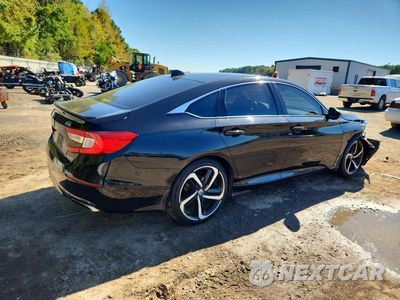 Trzecie zdjęcie samochodu z tyłu: 2020 HONDA ACCORD SPORT VIN:1HGCV1F30LA155850 - miniatura