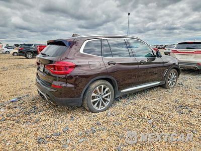 Trzecie zdjęcie samochodu z tyłu: 2019 BMW X3 XDRIVE30I VIN:5UXTR9C55KLP77854 - miniatura