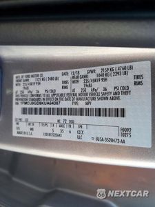Zdjęcie 12 z 12 samochodu: 2019 FORD ESCAPE SE VIN:1FMCU9GD8KUA64387 - miniatura