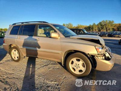Czwarte zdjęcie samochodu z boku: 2007 TOYOTA HIGHLANDER LIMITED VIN:JTEEP21AX70201608 - miniatura