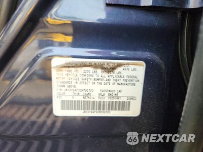 Zdjęcie 12 z 12 samochodu: 2012 INFINITI G25 SEDAN BASE VIN:JN1DV6AP2CM700703 - miniatura