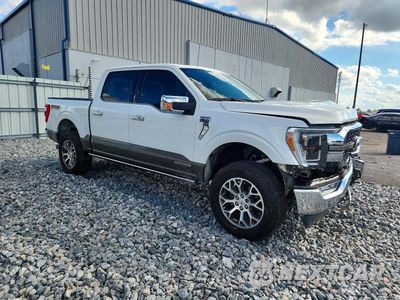 Czwarte zdjęcie samochodu z boku: 2022 FORD F150 SUPERCREW VIN:1FTFW1ED5NFA59561 - miniatura