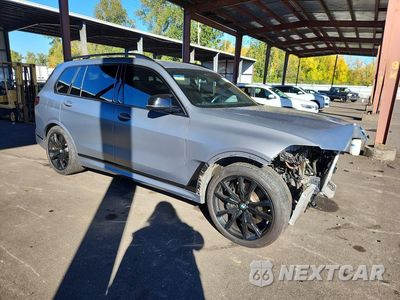 Czwarte zdjęcie samochodu z boku: 2024 BMW X7 M60I VIN:5UX33EM06R9U06819 - miniatura