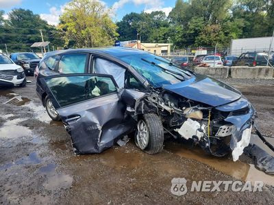 Czwarte zdjęcie samochodu z boku: 2017 TOYOTA PRIUS V FOUR VIN:JTDZN3EU6HJ065530 - miniatura