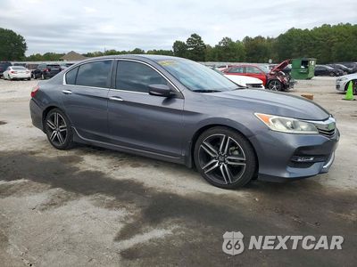 Czwarte zdjęcie samochodu z boku: 2017 HONDA ACCORD SPORT SPECIAL EDITION VIN:1HGCR2F19HA006563 - miniatura