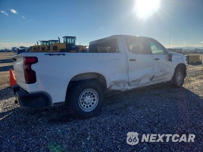 Trzecie zdjęcie samochodu z tyłu: 2021 CHEVROLET SILVERADO K1500 VIN:3GCUYAEF3MG354108 - miniatura