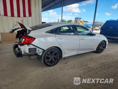 Trzecie zdjęcie samochodu z tyłu: 2021 HONDA CIVIC SPORT VIN:2HGFC2F88MH531363 - miniatura