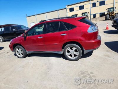 Drugie zdjęcie samochodu z przodu: 2008 LEXUS RX 400H VIN:JTJGW31U082007852 - miniatura