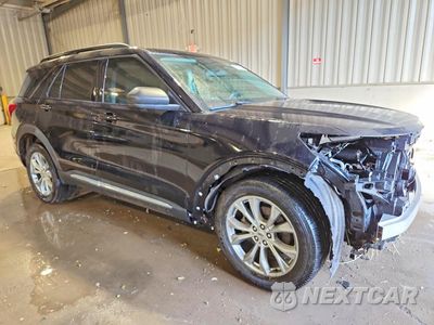 Czwarte zdjęcie samochodu z boku: 2020 FORD EXPLORER XLT VIN:1FMSK8DH5LGC55543 - miniatura