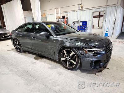 Czwarte zdjęcie samochodu z boku: 2020 AUDI A6 PREMIUM PLUS VIN:WAUL2AF28LN055970 - miniatura