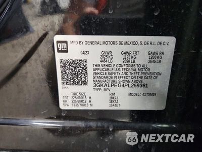 Zdjęcie 12 z 12 samochodu: 2023 GMC TERRAIN SLT VIN:3GKALPEG4PL259361 - miniatura