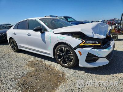 Czwarte zdjęcie samochodu z boku: 2022 KIA K5 GT LINE VIN:5XXG64J29NG090050 - miniatura