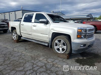 Czwarte zdjęcie samochodu z boku: 2015 CHEVROLET SILVERADO K1500 LT VIN:3GCUKRECXFG282428 - miniatura