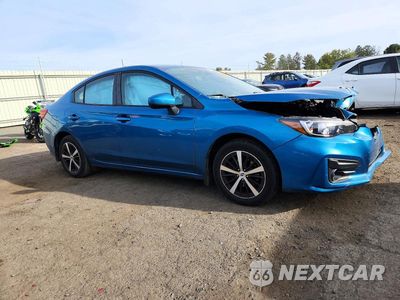 Czwarte zdjęcie samochodu z boku: 2019 SUBARU IMPREZA PREMIUM VIN:4S3GKAC68K3615881 - miniatura