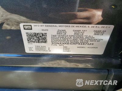 Zdjęcie 12 z 12 samochodu: 2023 CHEVROLET EQUINOX LT VIN:3GNAXKEGXPS167123 - miniatura