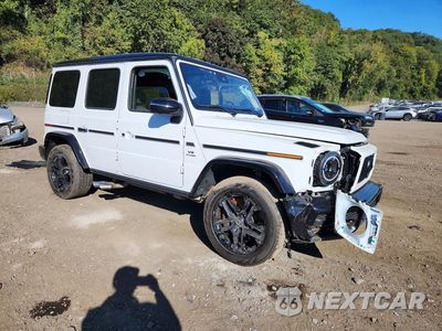 Czwarte zdjęcie samochodu z boku: 2022 MERCEDES-BENZ G 63 AMG VIN:W1NYC7HJ7NX458481 - miniatura