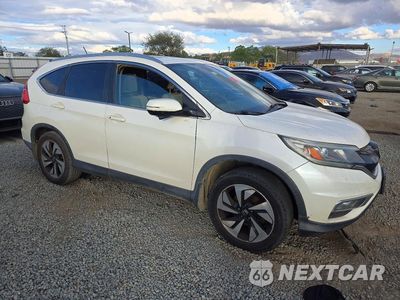 Czwarte zdjęcie samochodu z boku: 2015 HONDA CR-V TOURING VIN:5J6RM3H99FL011127 - miniatura