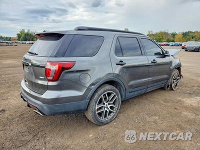 Trzecie zdjęcie samochodu z tyłu: 2016 FORD EXPLORER SPORT VIN:1FM5K8GT2GGC82086 - miniatura