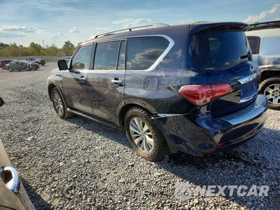 Drugie zdjęcie samochodu z przodu: 2017 INFINITI QX80 BASE VIN:JN8AZ2NF8H9644649 - miniatura