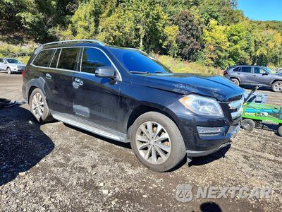 Czwarte zdjęcie samochodu z boku: 2016 MERCEDES-BENZ GL 450 4MATIC VIN:4JGDF6EE1GA638782 - miniatura