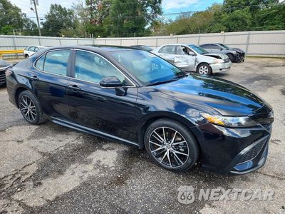 Czwarte zdjęcie samochodu z boku: 2022 TOYOTA CAMRY SE VIN:4T1G11AKXNU661600 - miniatura