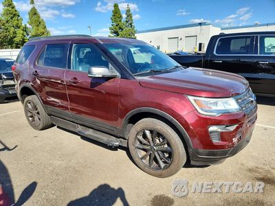 Czwarte zdjęcie samochodu z boku: 2018 FORD EXPLORER XLT VIN:1FM5K7D84JGC44702 - miniatura