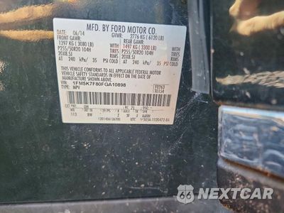 Zdjęcie 12 z 12 samochodu: 2015 FORD EXPLORER LIMITED VIN:1FM5K7F80FGA10898 - miniatura