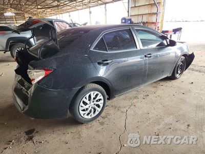 Trzecie zdjęcie samochodu z tyłu: 2018 TOYOTA COROLLA LE VIN:2T1BURHE5JC014369 - miniatura