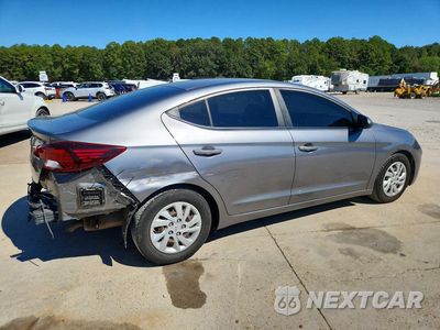 Trzecie zdjęcie samochodu z tyłu: 2019 HYUNDAI ELANTRA SE VIN:5NPD74LF2KH492590 - miniatura