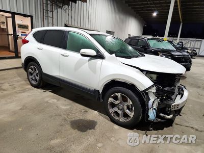 Czwarte zdjęcie samochodu z boku: 2019 HONDA CR-V EX VIN:7FARW2H5XKE041410 - miniatura
