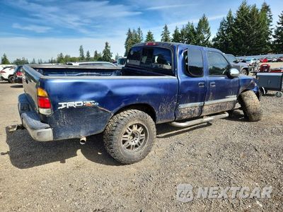Trzecie zdjęcie samochodu z tyłu: 2003 TOYOTA TUNDRA SR5 VIN:5TBBT44133S343924 - miniatura