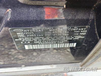 Zdjęcie 12 z 12 samochodu: 2025 HYUNDAI SONATA HYBRID LIMITED VIN:KMHL54JJ7SA127978 - miniatura