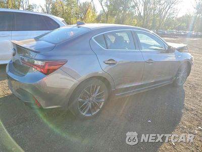 Trzecie zdjęcie samochodu z tyłu: 2022 ACURA ILX PREMIUM A-SPEC VIN:19UDE2F85NA006844 - miniatura