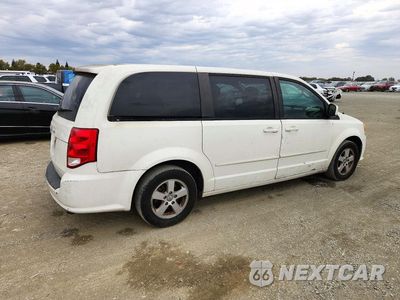 Trzecie zdjęcie samochodu z tyłu: 2012 DODGE GRAND CARAVAN SXT VIN:2C4RDGCG3CR364713 - miniatura