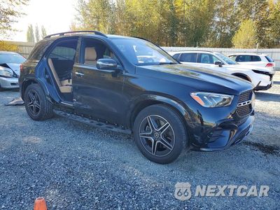 Czwarte zdjęcie samochodu z boku: 2025 MERCEDES-BENZ GLE 450E 4MATIC VIN:4JGFB4GB0SB372265 - miniatura