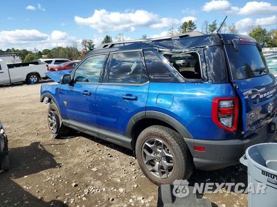 Drugie zdjęcie samochodu z przodu: 2024 FORD BRONCO SPORT BADLANDS VIN:3FMCR9D96RRF54488 - miniatura