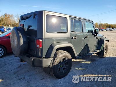Trzecie zdjęcie samochodu z tyłu: 2016 JEEP WRANGLER UNLIMITED SPORT VIN:1C4BJWDG0GL337342 - miniatura