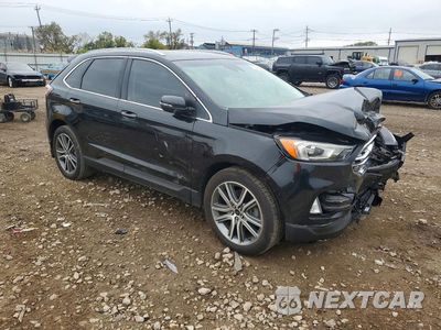Czwarte zdjęcie samochodu z boku: 2019 FORD EDGE TITANIUM VIN:2FMPK4K96KBB33709 - miniatura