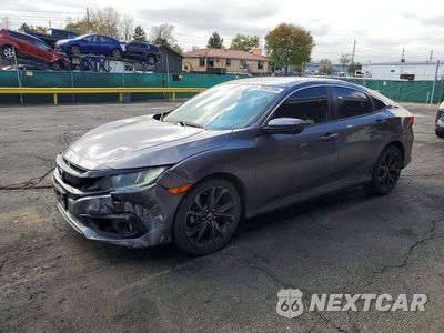 2019 HONDA CIVIC SPORT 19XFC2F86KE046128 - główne zdjęcie licytacji z USA - miniatura