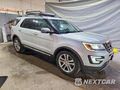 Czwarte zdjęcie samochodu z boku: 2017 FORD EXPLORER LIMITED VIN:1FM5K7FHXHGE19736 - miniatura