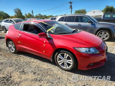 Czwarte zdjęcie samochodu z boku: 2011 HONDA CR-Z EX VIN:JHMZF1D64BS005461 - miniatura
