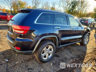 Trzecie zdjęcie samochodu z tyłu: 2011 JEEP GRAND CHEROKEE LIMITED VIN:1J4RR5GG1BC581517 - miniatura