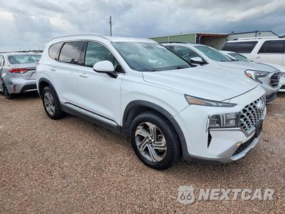 Czwarte zdjęcie samochodu z boku: 2021 HYUNDAI SANTA FE SEL VIN:5NMS24AJ8MH330962 - miniatura