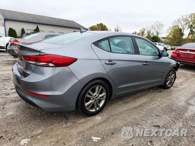 Trzecie zdjęcie samochodu z tyłu: 2018 HYUNDAI ELANTRA SEL VIN:5NPD84LF1JH298306 - miniatura