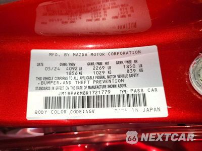 Zdjęcie 13 z 13 samochodu: 2024 MAZDA 3 SELECT SPORT VIN:JM1BPAKM8R1721779 - miniatura