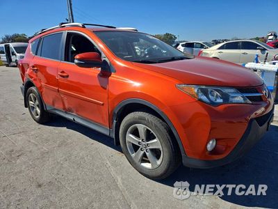 Czwarte zdjęcie samochodu z boku: 2015 TOYOTA RAV4 XLE VIN:JTMRFREV4FD159605 - miniatura