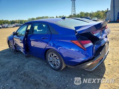 Drugie zdjęcie samochodu z przodu: 2024 HYUNDAI ELANTRA SEL VIN:KMHLM4DG8RU686757 - miniatura