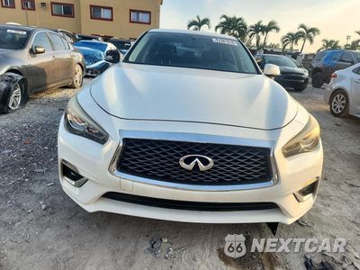 Piąte zdjęcie samochodu w środku: 2018 INFINITI Q50 3.0T LUXE VIN:JN1EV7AP1JM591030 - miniatura